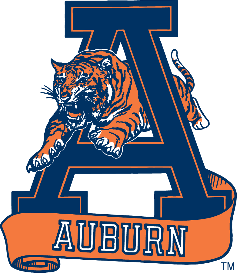 Auburn Tigers 1985-1997 Secondary Logo t shirts iron on transfers